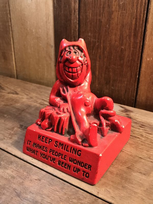 Red Devil Message Doll　レッドデビル　ビンテージ　メッセージドール　60年代