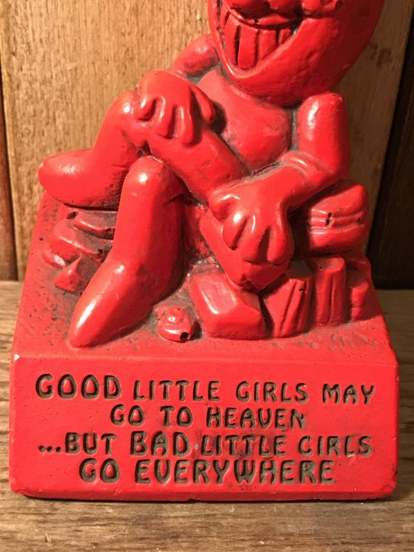 Red Devil Message Doll レッドデビル ビンテージ メッセージドール 70