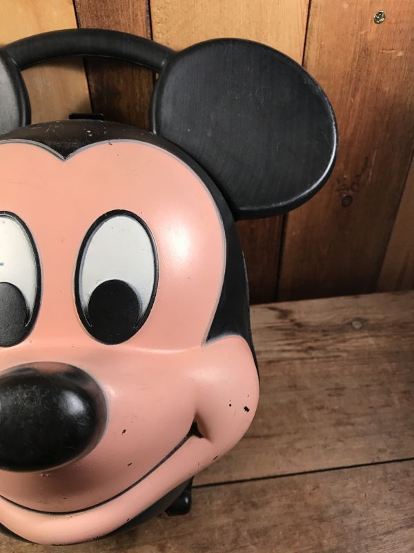 Disney Mickey Mouse Head Lunch box ミッキーマウス ビンテージ