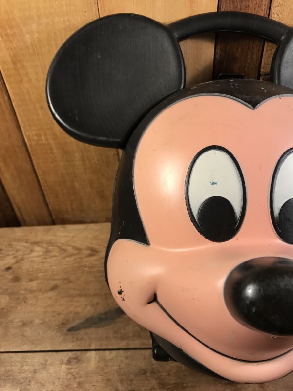 Disney Mickey Mouse Head Lunch box ミッキーマウス ビンテージ