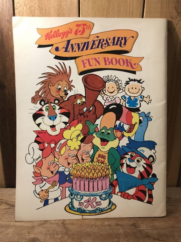 Kellogg's 75th Anniversary Coloring Fun Book ケロッグ ビンテージ