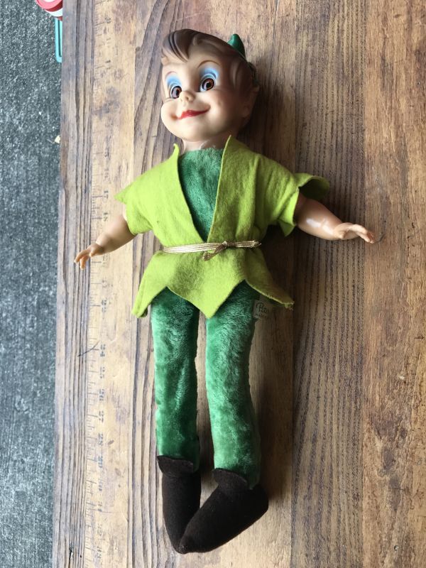 Ideal Peter Pan Rubber Face Doll ピーターパン ビンテージ ラバー