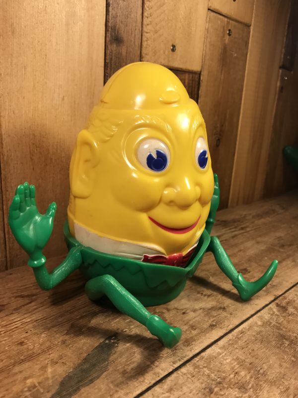 Humpty Dumpty Egg Hard Plastic Toy ハンプティダンプティ ビンテージ トイ ポテトヘッド 40 50年代 Stimpy Vintage Collectible Toys スティンピー ビンテージ コレクタブル トイズ