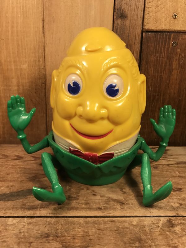 Humpty Dumpty Egg Hard Plastic Toy ハンプティダンプティ ビンテージ
