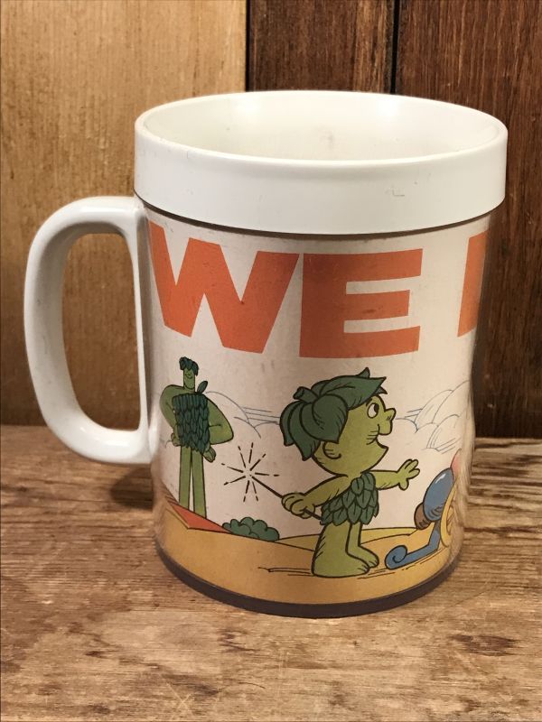 Green Giant Thermo Mug グリーンジャイアント ビンテージ サーモマグ アドバタイジング 企業キャラクター 70年代 Advertising Character 企業系キャラクター Food 食品 系 Stimpy Vintage Collectible Toys スティンピー ビンテージ コレクタブル トイズ