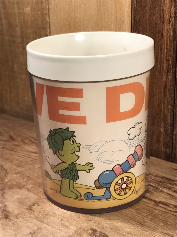 Green Giant Thermo Mug グリーンジャイアント ビンテージ サーモマグ アドバタイジング 企業キャラクター 70年代 Advertising Character 企業系キャラクター Food 食品 系 Stimpy Vintage Collectible Toys スティンピー ビンテージ コレクタブル トイズ