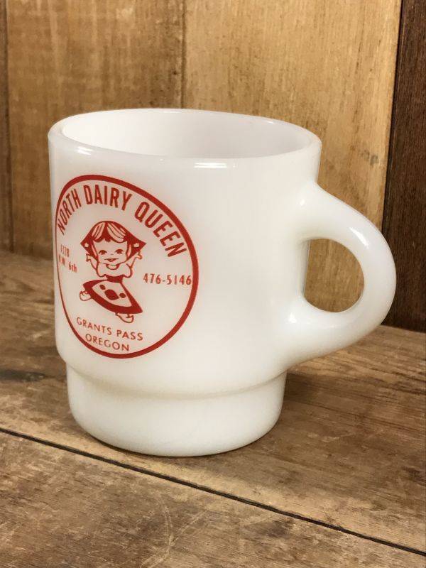 Fire King Dairy Queen Stacking Mug デイリークイーン ビンテージ