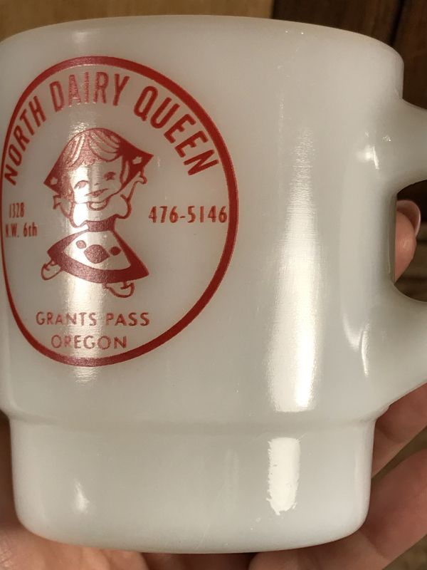 Fire King Dairy Queen Stacking Mug デイリークイーン ビンテージ 