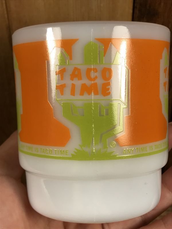 値下げ【レア美品】ファイヤーキング TACOTIME マグカップ