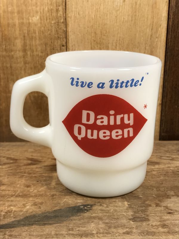 Fire King Dairy Queen Stacking Mug デイリークイーン ビンテージ