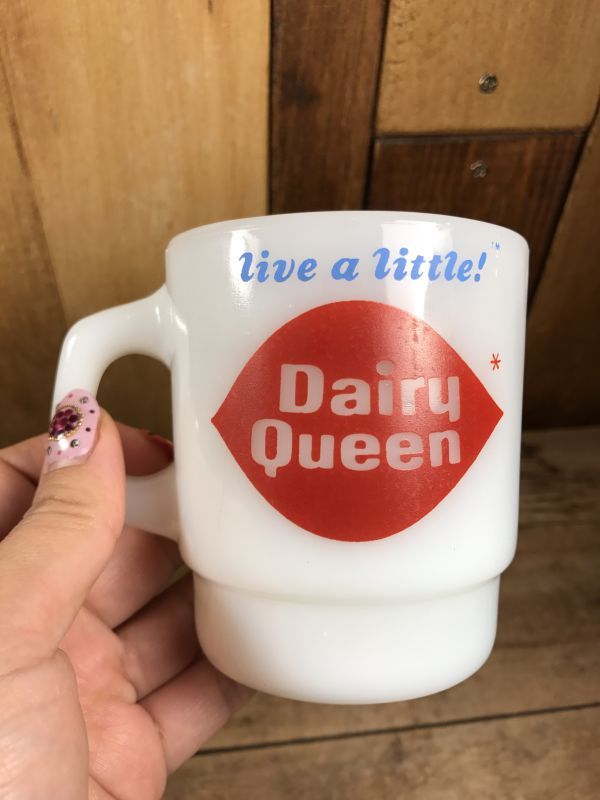 1960年 ファイヤーキング FireKing デイリークイーン ビンテージ