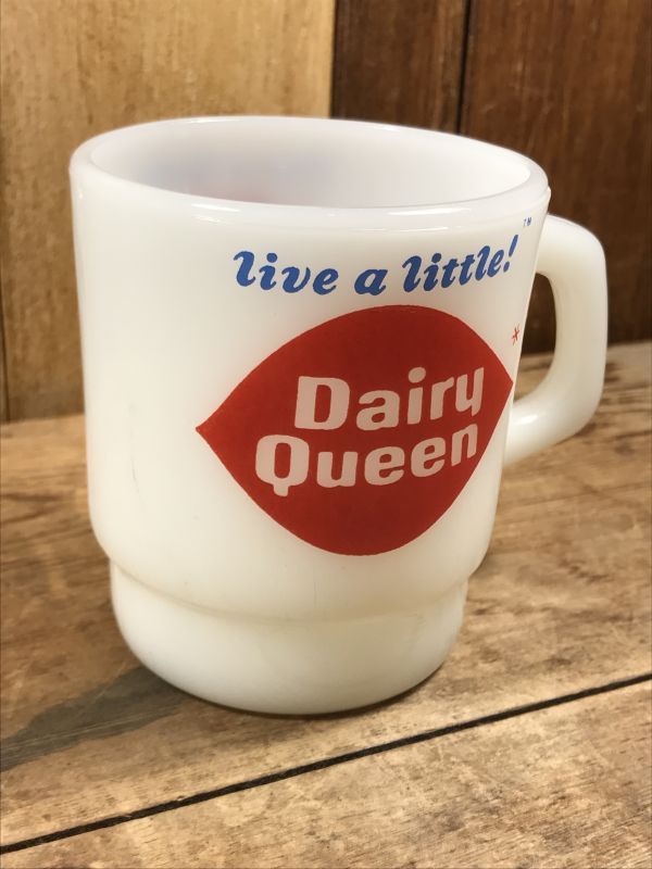 Fire King Dairy Queen Stacking Mug デイリークイーン ビンテージ