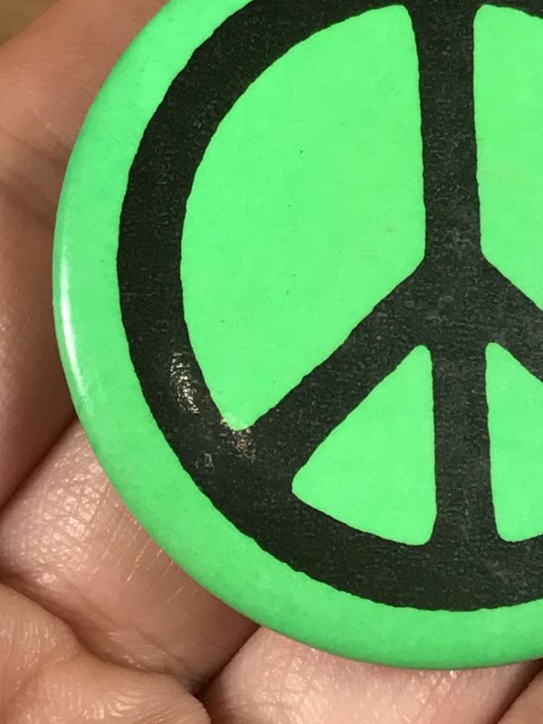 4年保証』 ピースマーク 小型 ピンバッジ PEACE MARK Pin econet.bi