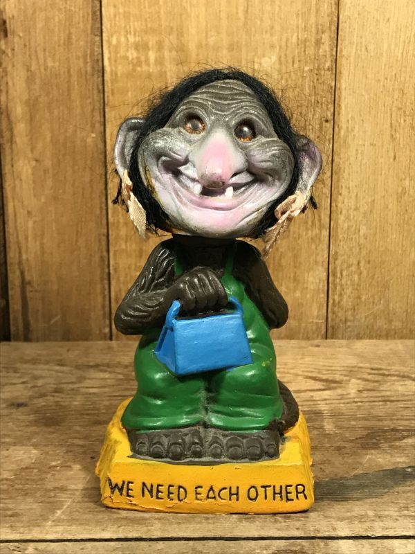 troll head doll