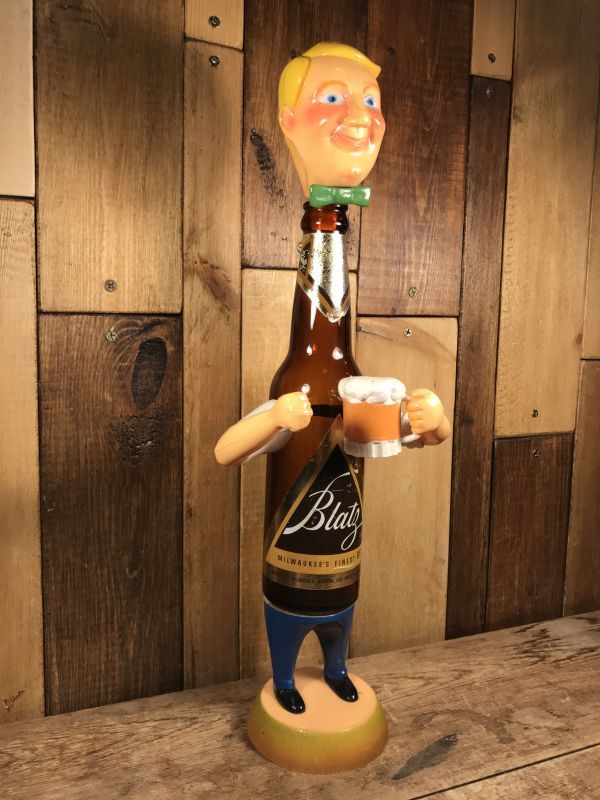 【値下中】Blatz Beer　店舗ディスプレイ　アドバタイジング　ヴィンテージ 値下中】Blatz Beer 店舗ディスプレイ アドバタイジング