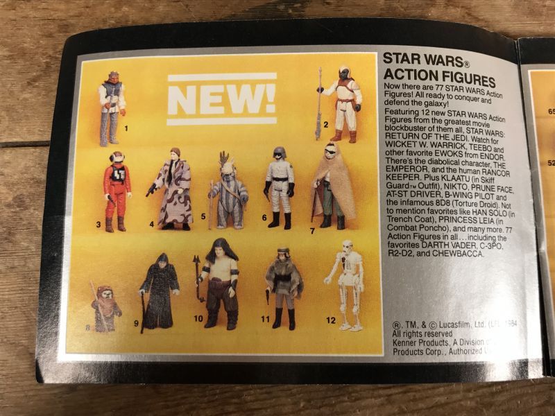 Star Wars Kenner Figure Collections Book　スターウォーズ　ビンテージ　フィギュア　コレクションブック　 オールドケナー　80年代