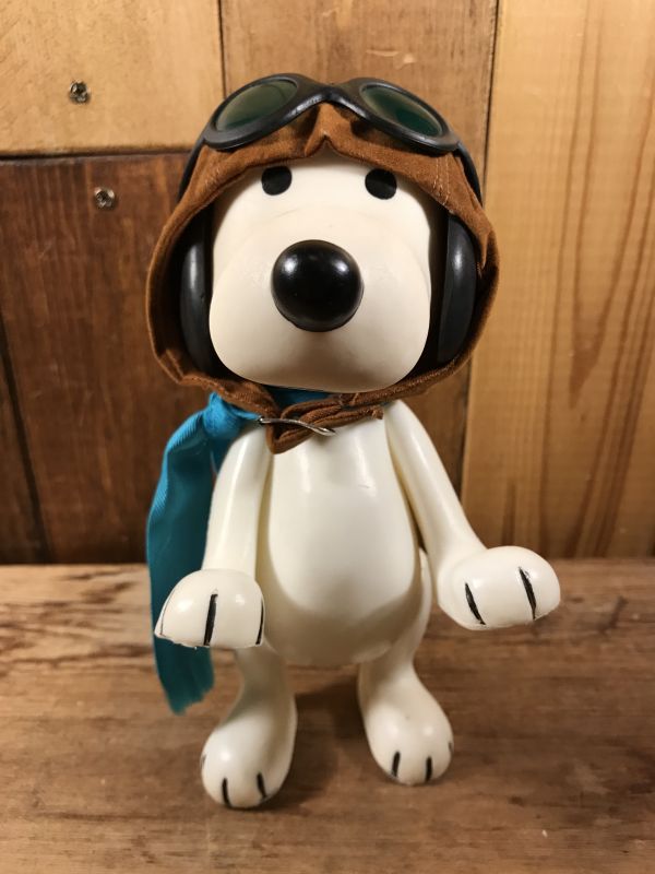 Peanuts Snoopy Flying Ace Pocket Doll Figure スヌーピー ビンテージ ポケットドール フライングエース フィギュア 60年代 Stimpy Vintage Collectible Toys スティンピー ビンテージ コレクタブル トイズ