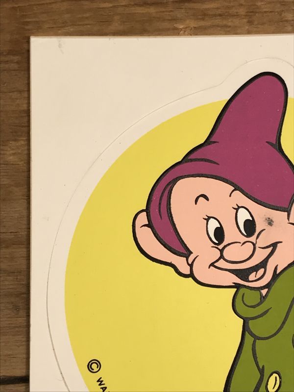 Disney 金 K18 使い切れ ペンダントトップ Dopey 7人の小人