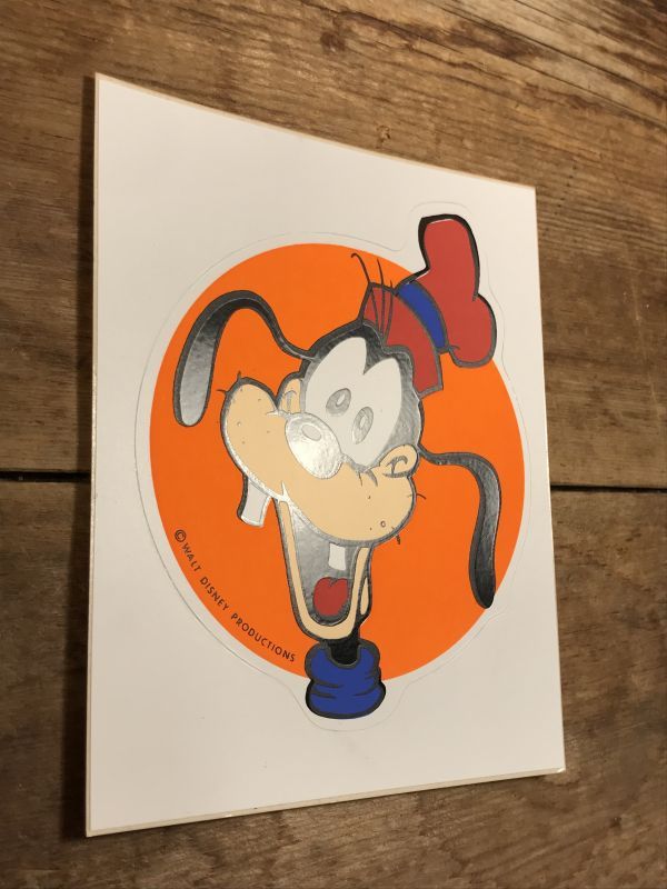 Walt Disney Character “Goofy” Sticker グーフィー ビンテージ