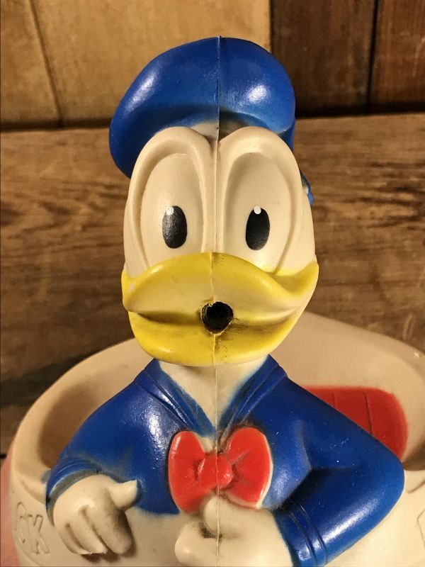 Walt Disney Donald Duck Sun Rubber Soap Dish ドナルドダック ビンテージ ソープディッシュ ディズニー サンラバー 60年代 Stimpy Vintage Collectible Toys スティンピー ビンテージ コレクタブル トイズ