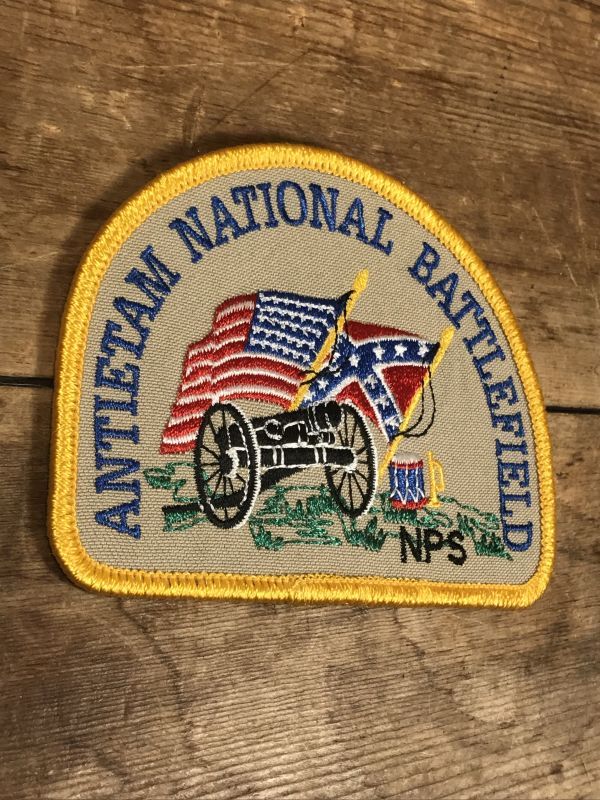 Antietam National Battlefield Patch 観光地 ビンテージ ワッペン アンティータムの戦い パッチ 80 90年代 Stimpy Vintage Collectible Toys スティンピー ビンテージ コレクタブル トイズ