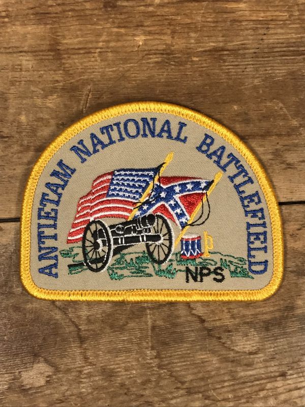 Antietam National Battlefield Patch 観光地 ビンテージ ワッペン アンティータムの戦い パッチ 80 90年代 Stimpy Vintage Collectible Toys スティンピー ビンテージ コレクタブル トイズ