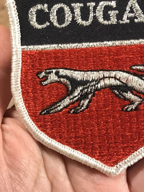 Cougar Car Patch クーガー ビンテージ ワッペン 車 パッチ 70〜80年代 