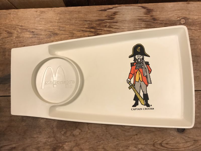 McDonald's “Captain Crook” Plastic Tray マクドナルド ビンテージ