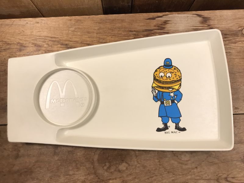 McDonald's “Officer Big Mac” Plastic Tray マクドナルド ビンテージ