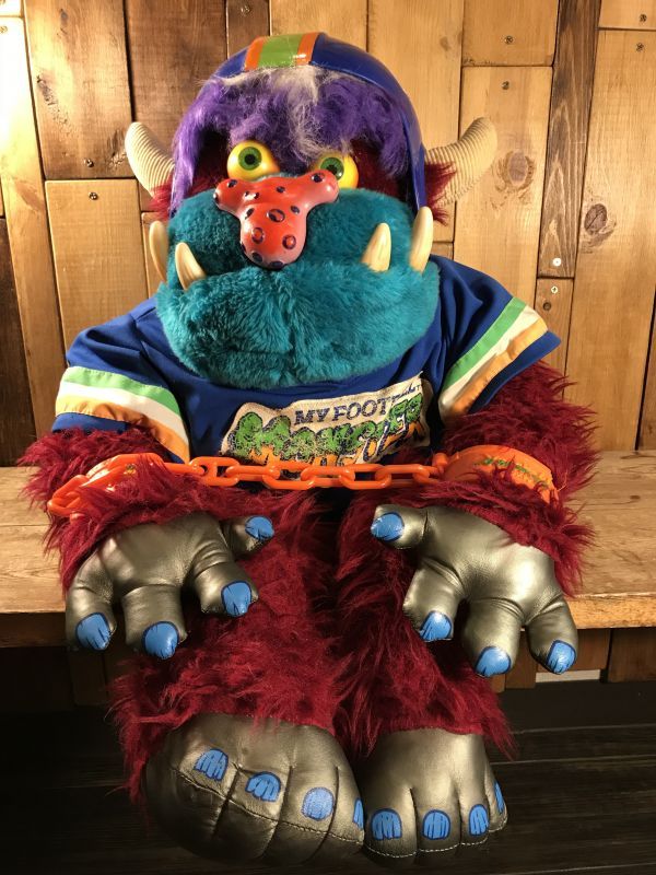 Amtoy My Football Monster Plush Doll マイフットボールモンスター
