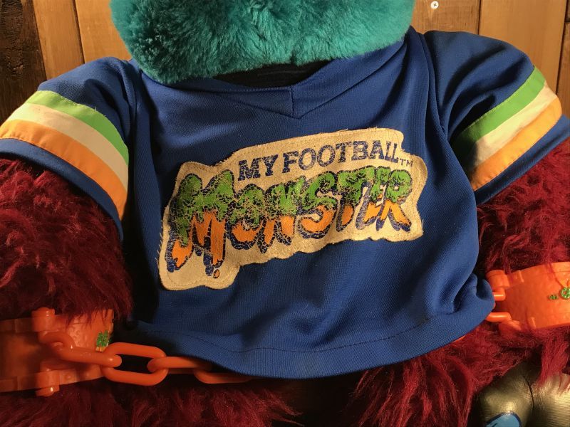 Amtoy My Football Monster Plush Doll マイフットボールモンスター