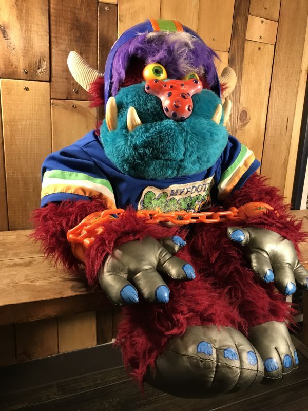 Amtoy My Football Monster Plush Doll マイフットボールモンスター