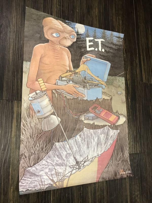 Mcdonald's E.T. Poster イーティー ビンテージ ポスター マクドナルド