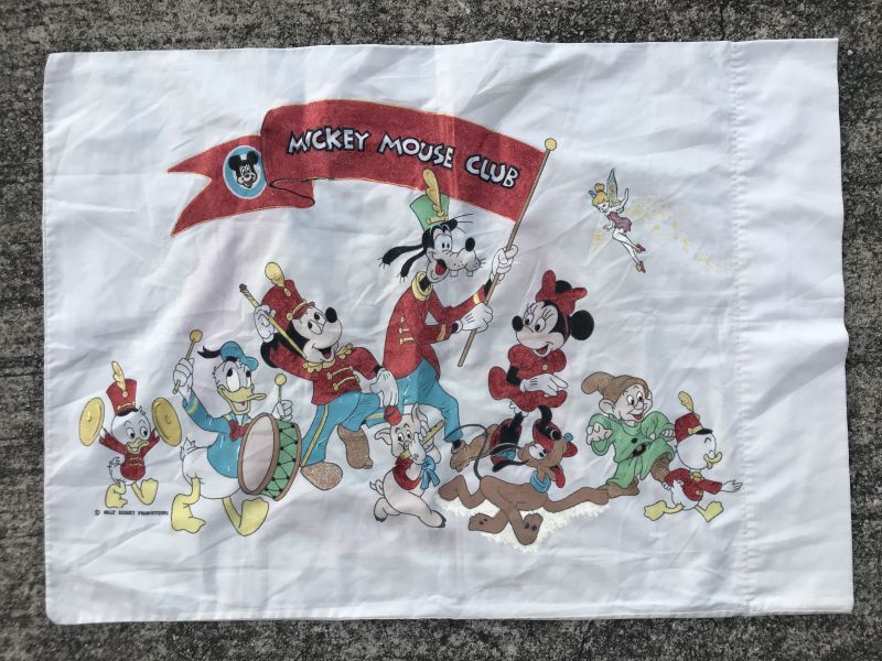 Disney Mickey Mouse Club Pillow Case ミッキーマウスクラブ