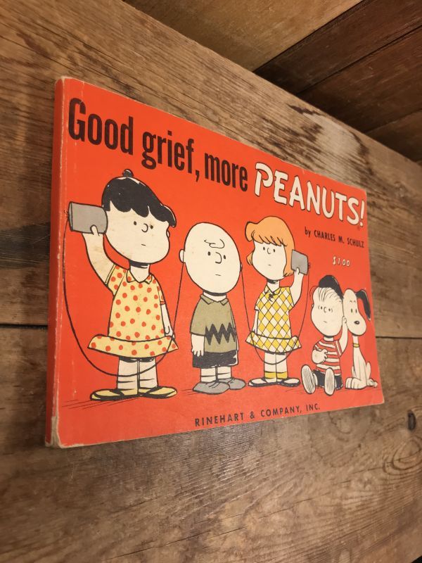 Good Grief More Peanuts Comic Book ピーナッツ ビンテージ コミック スヌーピー 漫画 60年代 Stimpy Vintage Collectible Toys スティンピー ビンテージ コレクタブル トイズ