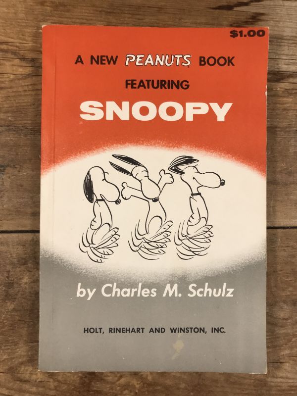 Featuring Snoopy” A New Peanuts Book スヌーピー ビンテージ