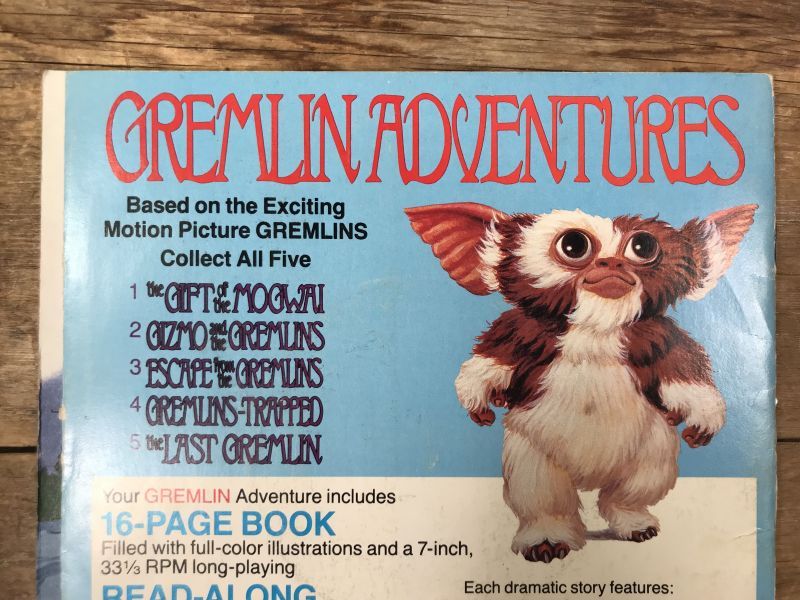 Gremlin Picture Book with Record “Story 5” グレムリン ビンテージ