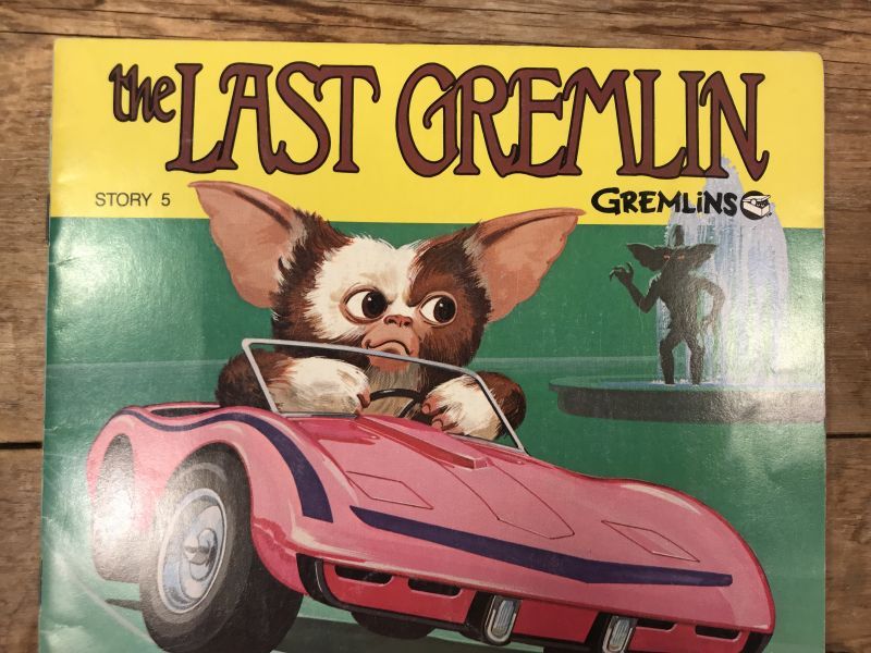 Gremlin Picture Book with Record “Story 5” グレムリン ビンテージ