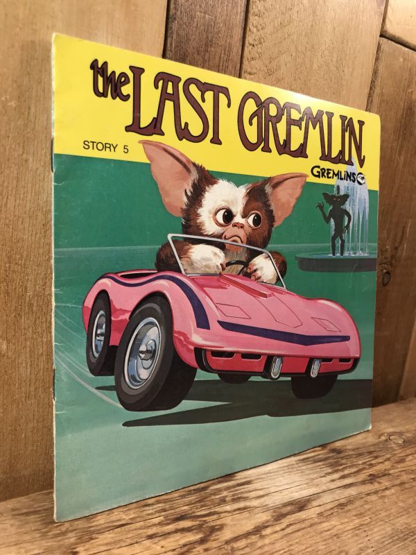 Gremlin Picture Book with Record “Story 5” グレムリン ビンテージ