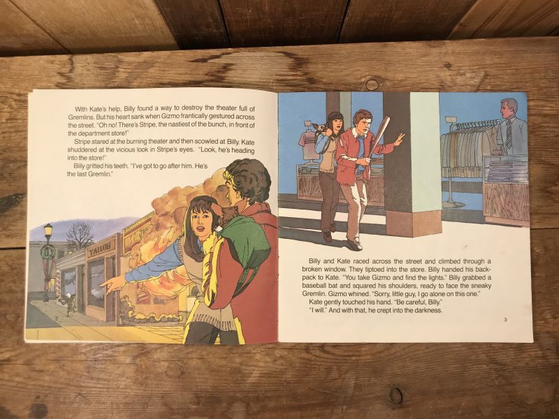 Gremlin Picture Book with Record “Story 5” グレムリン ビンテージ