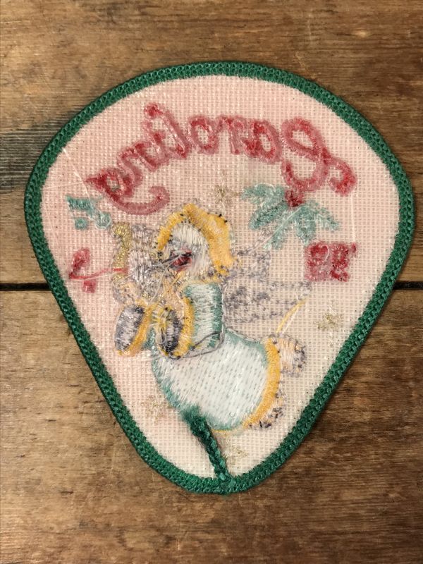 Caroling Girl Scouts Patch ガールスカウト ビンテージ ワッペン  