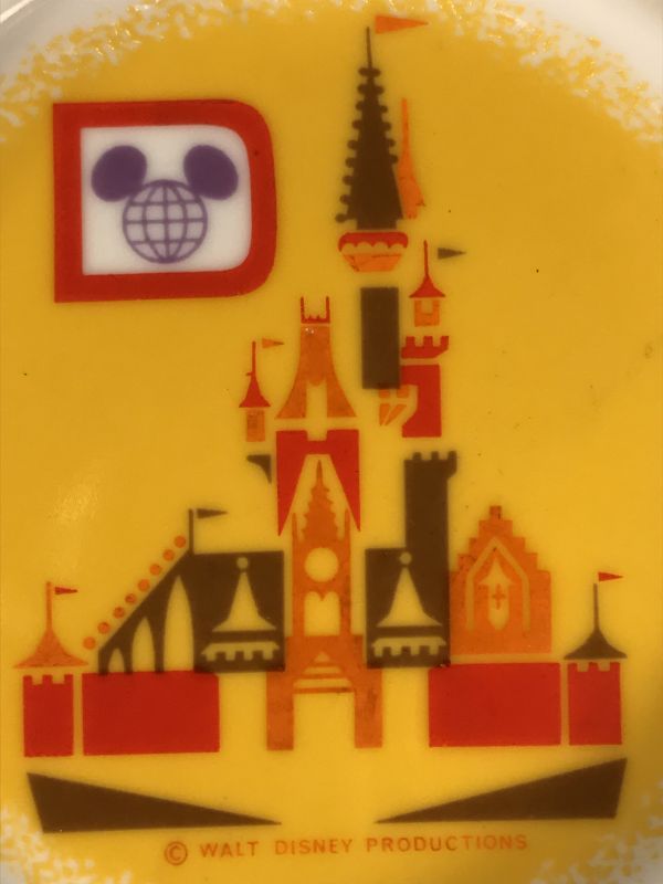 Walt Disney World Ceramic Ashtray ディズニーワールド ビンテージ アシュトレイ 灰皿 60 70年代 Stimpy Vintage Collectible Toys スティンピー ビンテージ コレクタブル トイズ