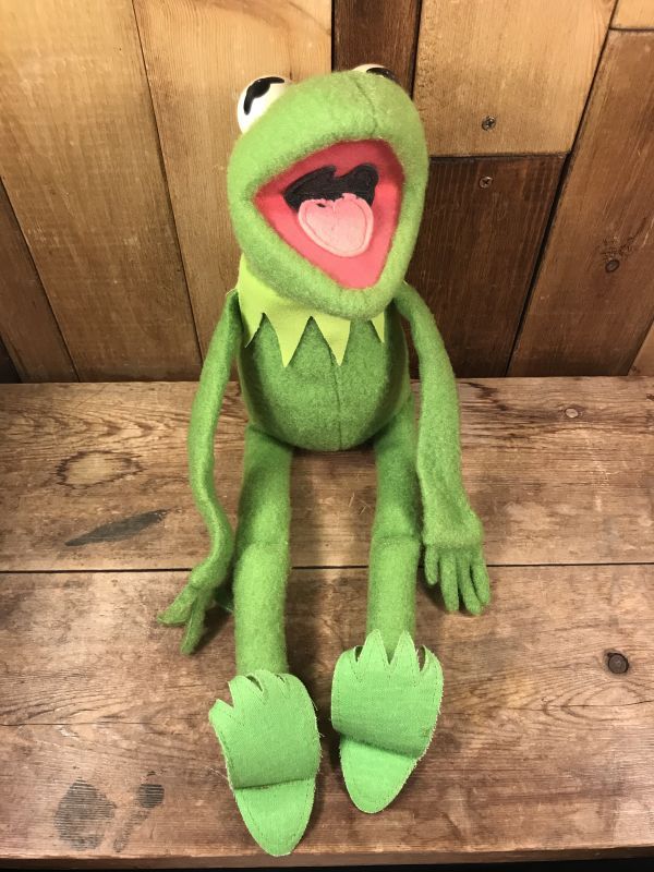 Fisher Price Kermit The Frog Plush Doll カーミット ビンテージ