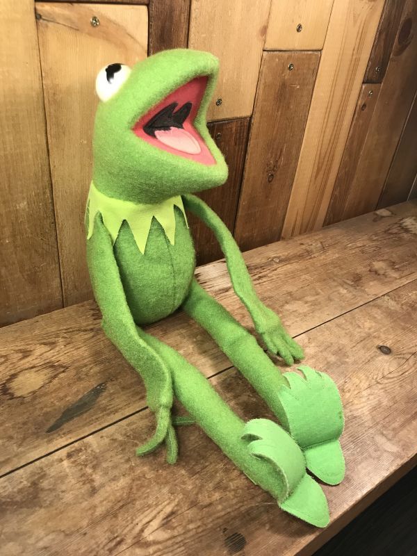 Fisher Price Kermit The Frog Plush Doll カーミット ビンテージ 