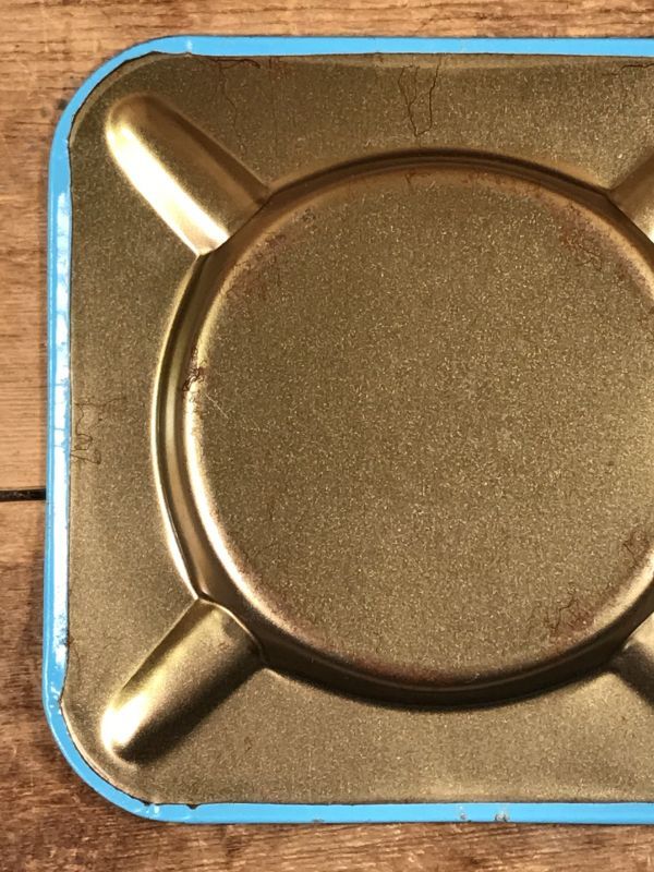 Advertising Pinup Girl Tin Ashtray ピンナップガール ビンテージ 