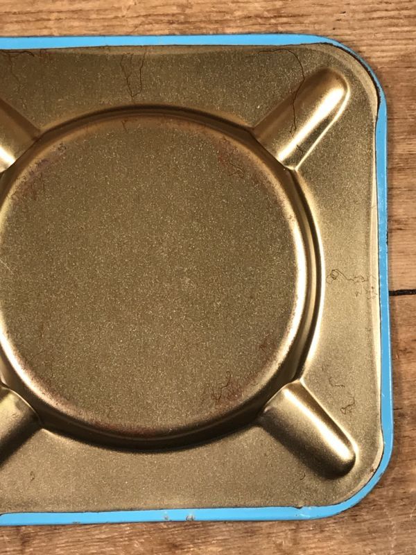 Advertising Pinup Girl Tin Ashtray ピンナップガール ビンテージ 