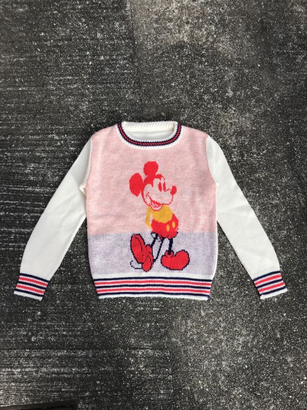 Disney Mickey Mouse Knit Sweater ミッキーマウス ビンテージ ...