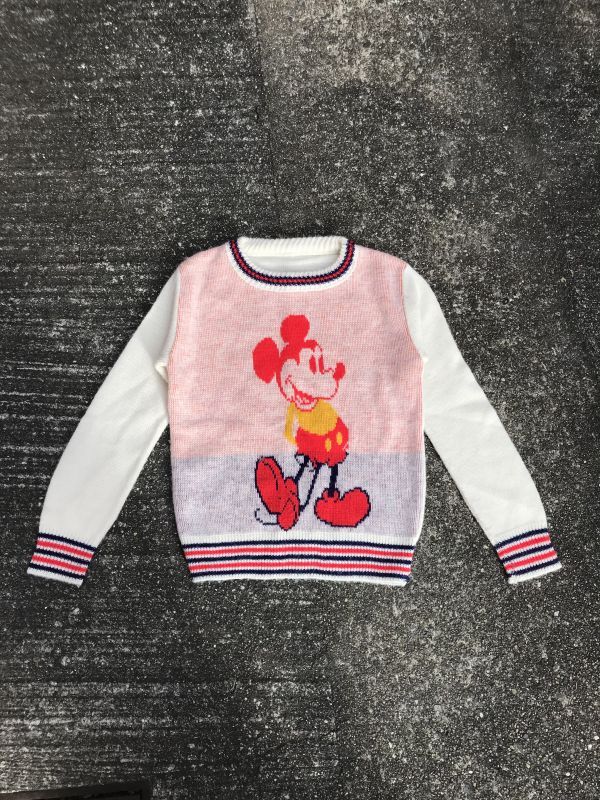 Disney Mickey Mouse Knit Sweater ミッキーマウス ビンテージ セーター ディズニー ニット 70年代 Stimpy Vintage Collectible Toys スティンピー ビンテージ コレクタブル トイズ