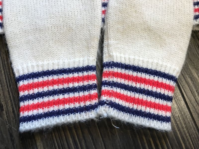 Disney Mickey Mouse Knit Sweater ミッキーマウス ビンテージ セーター ディズニー ニット 70年代 Stimpy Vintage Collectible Toys スティンピー ビンテージ コレクタブル トイズ