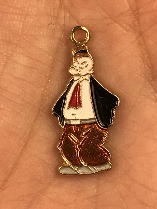 Popeye Wimpy Metal Charm ウィンピー ビンテージ チャーム ポパイ 70 80年代 Stimpy Vintage Collectible Toys スティンピー ビンテージ コレクタブル トイズ